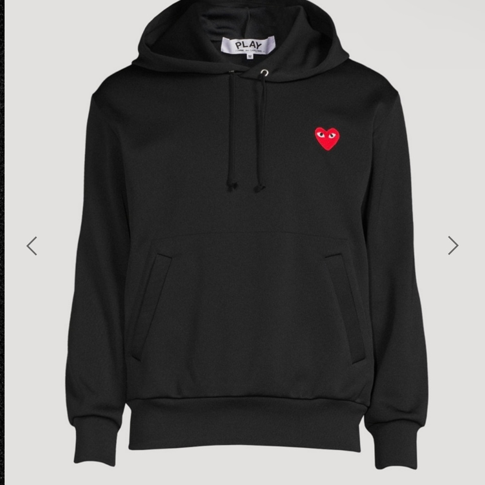 COMME DES GARÇONS PLAY
Cotton Hoodie With Heart